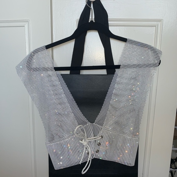 Eden Sky Tops - Full Rhinestone Top (never worn)